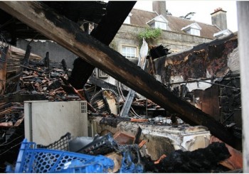 Holbrook House kitchen fire