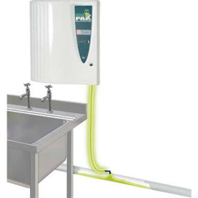 A Grease Pak Battery Powered MK2 dosing unit